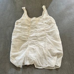 Cos white cotton tank size 2
